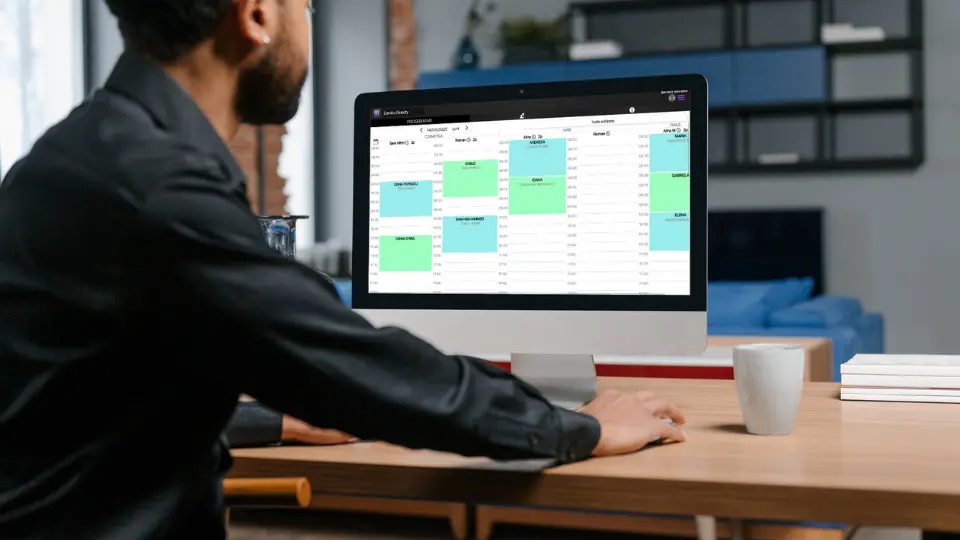 Interfață IZI365 pentru recepție