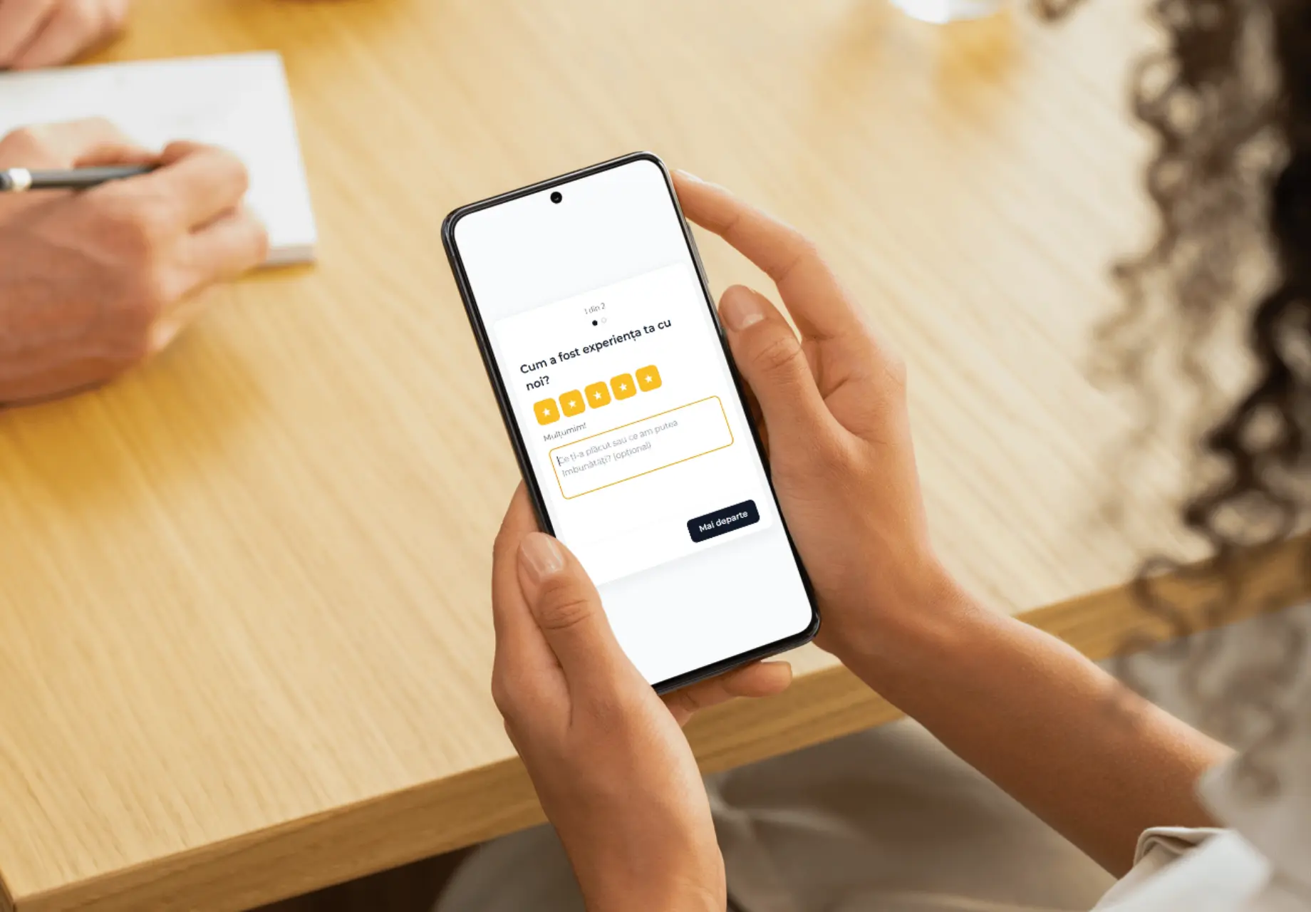 Funcționalități IZI365 pentru feedback și experiența clientului