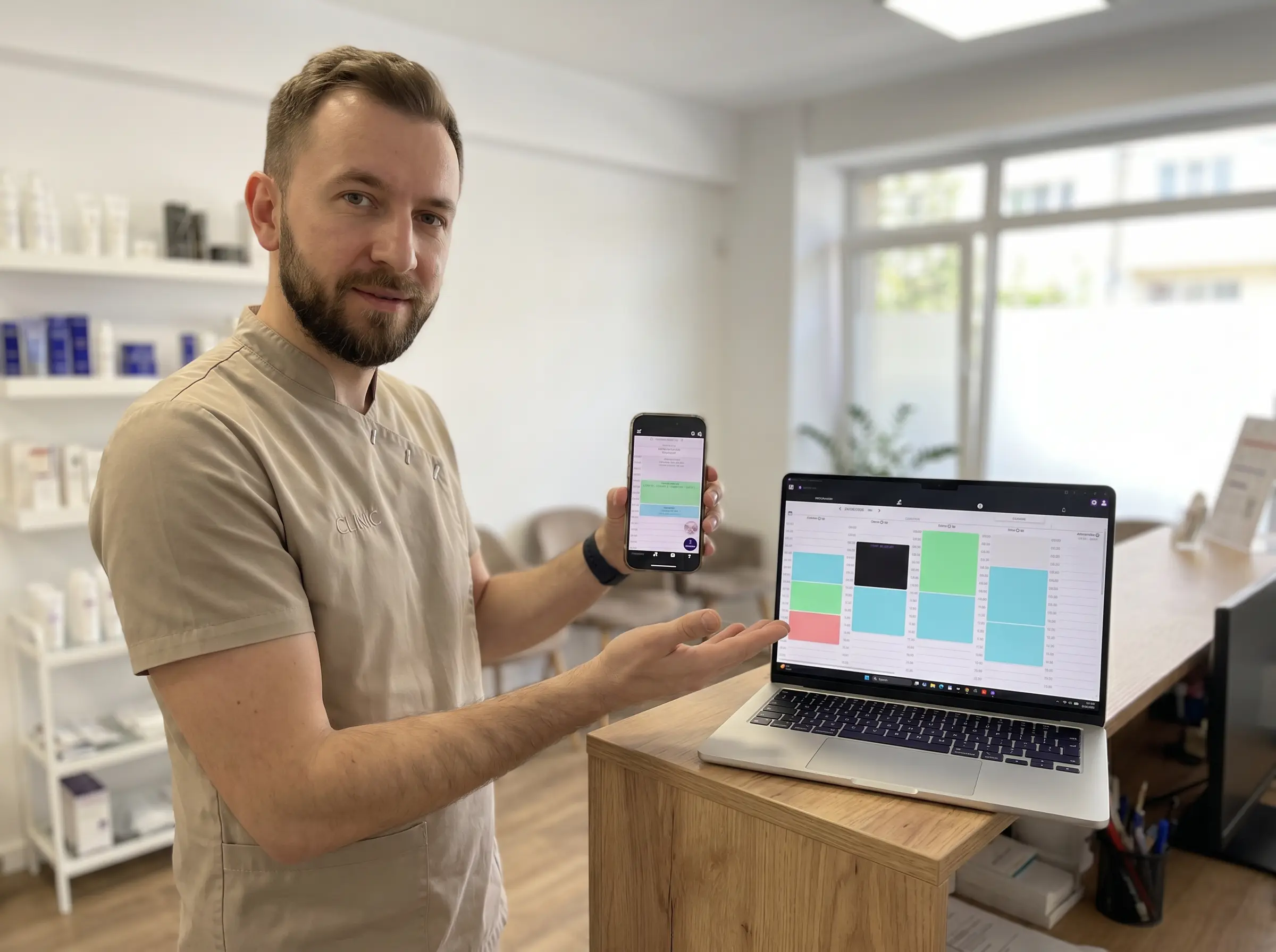 IZI365 — sistem operațional: programări și echipă