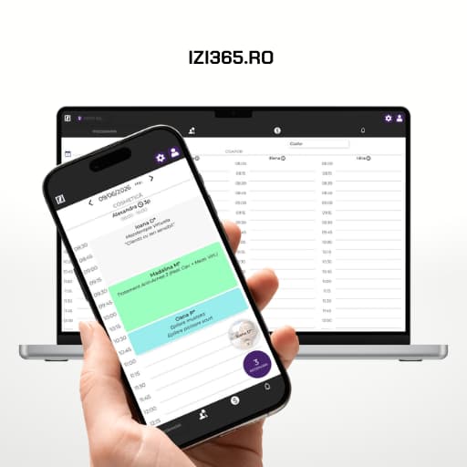 Platformă de booking pe subdomeniu — pagini servicii și specialiști